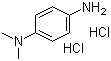 structure of CAS# 536-46-9, 4-Amino-N,N-dimethylaniline dihydrochloride