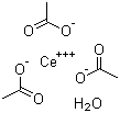 structure of CAS# 537-00-8, Cerium acetate hydrate