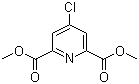 structure of CAS# 5371-70-0, 2,6-Bis(carbomethoxy)-4-chloropyridine