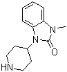 4-(2-Keto-3-methyl-1-benzimidazolinyl)piperidine molecular structure (CAS 53786-10-0)