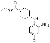 CAS # 53786-45-1, 4-[(2-Amino-4-chlorophenyl)amino]-1-piperidinecarboxylic acid ethyl ester