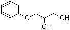 3-Phenoxy-1,2-propanediol molecular structure (CAS 538-43-2)