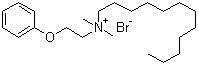CAS # 538-71-6, Domiphen bromide, (Dodecyldimethyl-2-phenoxyethyl)ammonium bromide