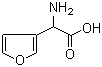 CAS 登录号：53845-43-5, 2-氨基-2-(呋喃-3-基)乙酸