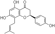 structure of CAS# 53846-50-7, 8-Prenylnaringenin