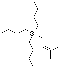 structure of CAS# 53911-92-5, 三丁基(3-甲基-2-丁烯-1-基)锡烷