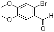 CAS # 5392-10-9, 6-Bromoveratraldehyde, 2-Bromo-4,5-dimethoxybenzaldehyde