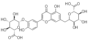 CAS # 53965-08-5, Luteolin 7,3'-di-O-glucuronide