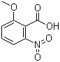 structure of CAS# 53967-73-0, 2-Methoxy-6-nitrobenzoic acid