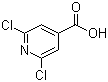 structure of CAS# 5398-44-7, 2,6-二氯异烟酸