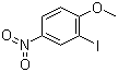 structure of CAS# 5399-03-1, 2-Iodo-4-nitroanisole