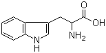 CAS 登录号：54-12-6, DL-色氨酸, (+/-)-2-氨基-3-(3-吲哚基)丙酸