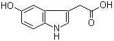 5-Hydroxyindoleacetic acid molecular structure (CAS 54-16-0)