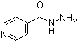 CAS # 54-85-3, Isoniazid, Isonicotinic acid hydrazide, INAH, Pyridine-4-carbohydrazide
