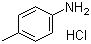 CAS # 540-23-8, 4-Methylaniline hydrochloride, p-Toluidine hydrochloride