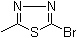 structure of CAS# 54044-79-0, 2-溴-5-甲基-1,3,4-噻二唑