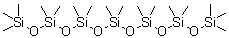 structure of CAS# 541-01-5, 十六甲基七硅氧烷