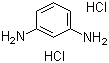 structure of CAS# 541-69-5, 1,3-苯二胺盐酸盐
