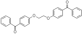 structure of CAS# 5410-01-5, [乙烷-1,2-二基二(氧基苯-4,1-二基)]二(苯基甲酮)