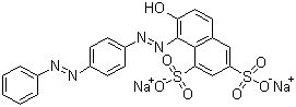 structure of CAS# 5413-75-2, Acid Red 73