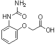 CAS # 5416-09-1, 2-[2-[(Aminocarbonyl)amino]phenoxy]acetic acid, NSC 11341