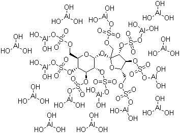 CAS # 54182-58-0, Sucralfate, Sucrose octasulfate-aluminum complex