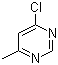 4-Chloro-6-methylpyrimidine molecular structure (CAS 54198-82-2)