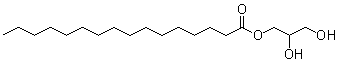 CAS 登录号：542-44-9, 1-单棕榈酸甘油酯