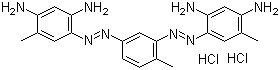 structure of CAS# 5421-66-9, 碱性棕 4