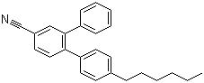 CAS # 54211-47-1, 4-Cyano-4'-hexylterphenyl