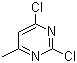 structure of CAS# 5424-21-5, 2,4-二氯-6-甲基嘧啶