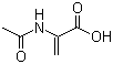 CAS # 5429-56-1, 2-Acetamidoacrylic acid, 2-(Acetylamino)-2-propenoic acid