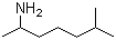 structure of CAS# 543-82-8, 1,5-二甲基己胺