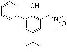 CAS # 5434-59-3, 5-(1,1-Dimethylethyl)-3-[(dimethyloxidoamino)methyl]-[1,1'-biphenyl]-2-ol