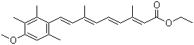 CAS # 54350-48-0, Etretinate, Ethyl all-trans-9-(4-methoxy-2,3,6-trimethylphenyl)-3,7-dimethyl-2,4,6,8-nonatetraenoate