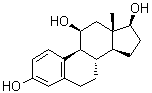 CAS # 5444-22-4, Estra-1,3,5(10)-triene-3,11beta,17beta-triol, 11beta-Hydroxyestradiol, E 2560, NSC 19616, U 6814