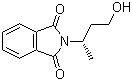 structure of CAS# 545376-10-1, 2-[(1S)-3-Hydroxy-1-methylpropyl]-1H-isoindole-1,3(2H)-dione