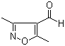 3,5-Dimethyl-4-isoxazolecarbaldehyde molecular structure (CAS 54593-26-9)