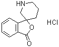CAS # 54596-17-7, Spiro[isobenzofuran-1(3H),3'-piperidin]-3-one hydrochloride