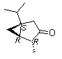 structure of CAS# 546-80-5, (1S,4R,5R)- 3-崔柏酮