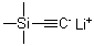 CAS # 54655-07-1, Lithium trimethylsilylacetylenide, 1-Lithio-2-(trimethylsilyl)acetylene, 2-(Trimethylsilyl)ethynyllithium, Lithio(trimethylsilyl)acetylene, Lithium (trimethylsilyl)acetylide