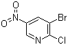 structure of CAS# 5470-17-7, 2-Chloro-3-bromo-5-nitropyridine