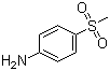structure of CAS# 5470-49-5, 4-Methylsulfonylaniline