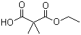 2,2-二甲基丙二酸单乙酯分子结构 (CAS 5471-77-2)