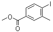 4-Iodo-3-methylbenzoic acid methyl ester molecular structure (CAS 5471-81-8)