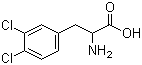 3,4-Dichlorophenylalanine molecular structure (CAS 5472-67-3)