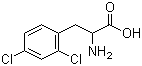 CAS # 5472-68-4, 2,4-Dichlorophenylalanine, DL-3-(2,4-Dichlorophenyl)alanine