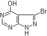 structure of CAS# 54738-73-7, 3-Bromoallopurinol