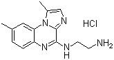 CAS # 547757-23-3, BMS-345541, N-(1,8-Dimethylimidazo[1,2-a]quinoxalin-4-yl)-1,2-ethanediamine hydrochloride