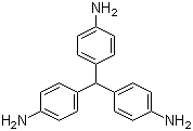 4,4',4"-三氨基三苯甲烷分子结构 (CAS 548-61-8)